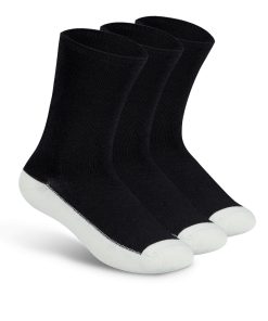 Casual/Dress Diabetic Socks - Black