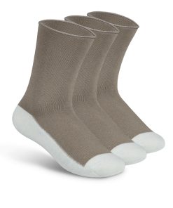 Casual/Dress Diabetic Socks - Brown
