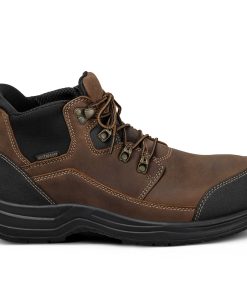 Graphite Hands-Free Work Boots - Brown